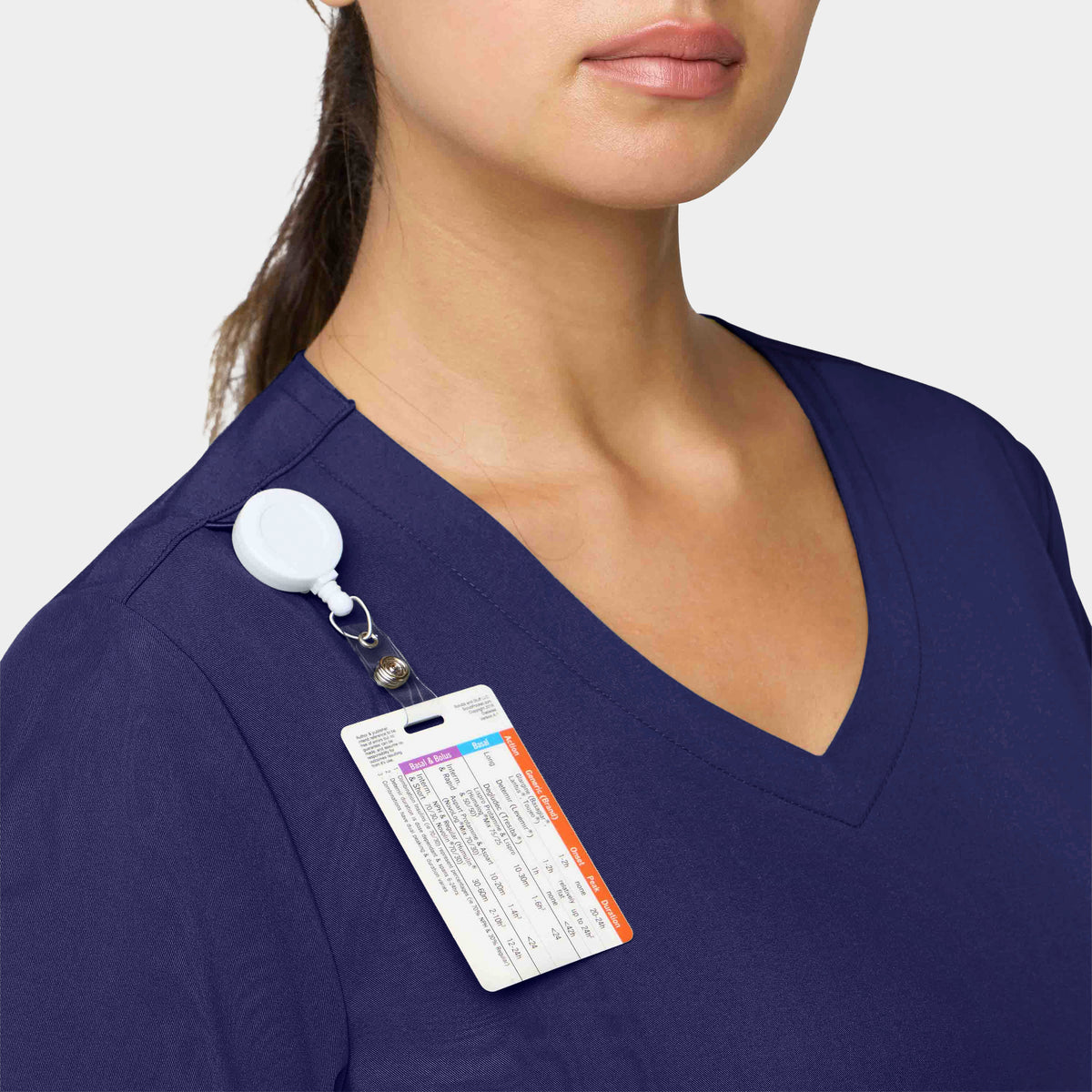 Women's V-Neck Scrub Top