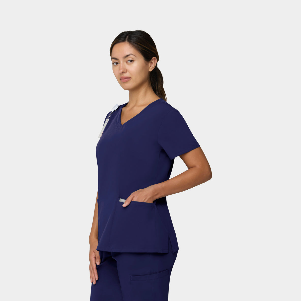 Women's V-Neck Scrub Top