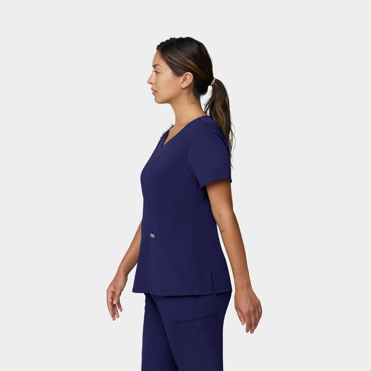 Women's V-Neck Scrub Top