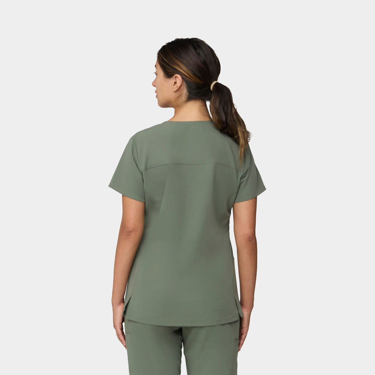Women's V-Neck Scrub Top