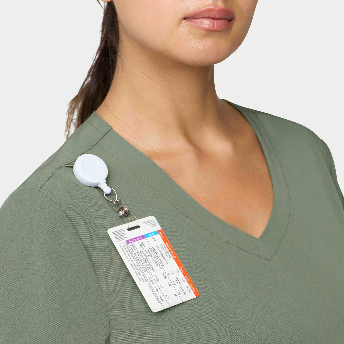 Women's V-Neck Scrub Top