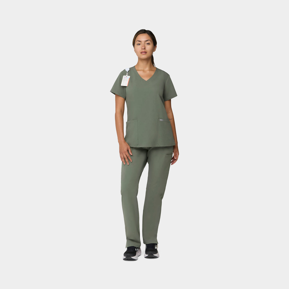 Women's V-Neck Scrub Top