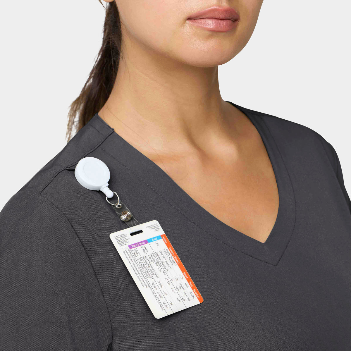 Women's V-Neck Scrub Top