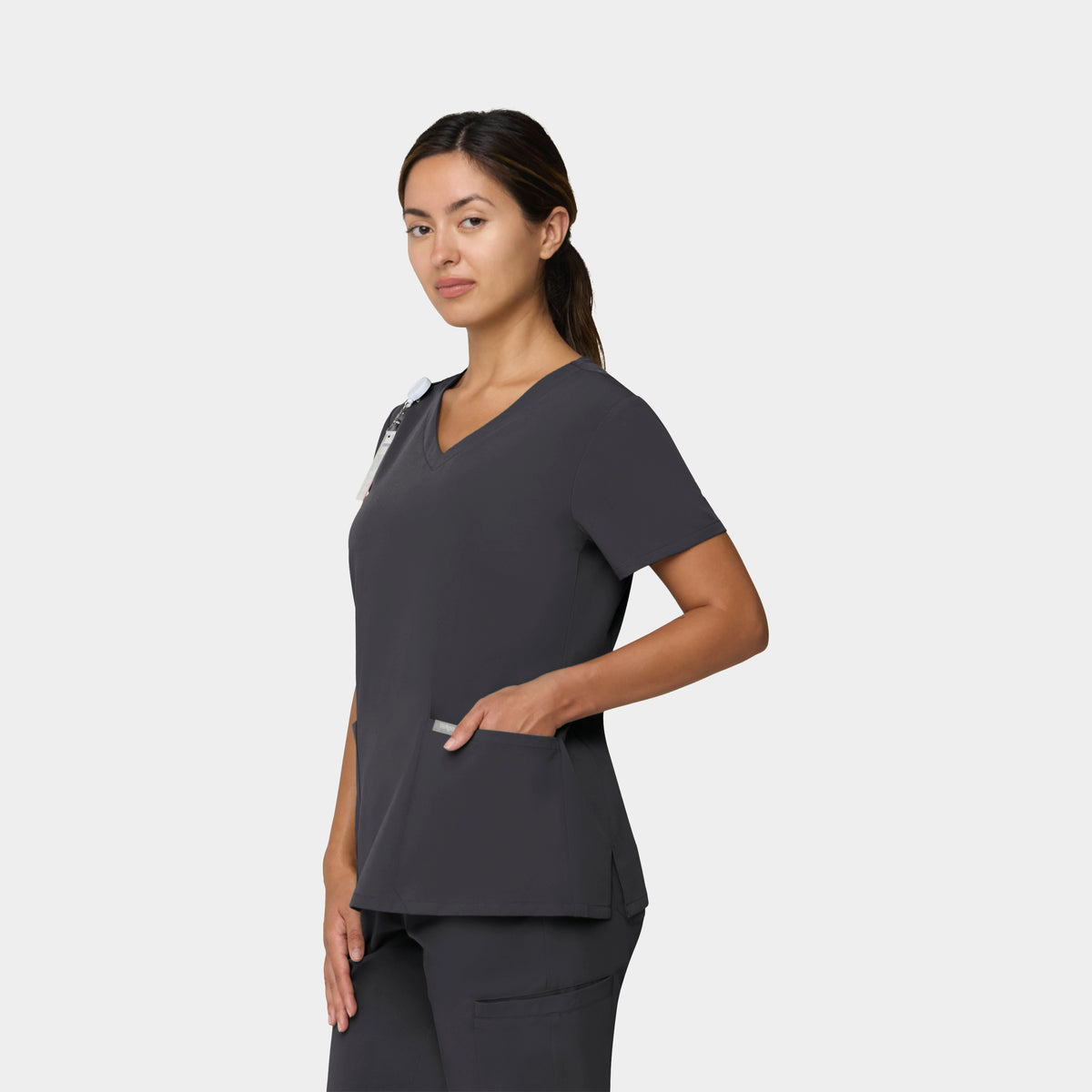 Women's V-Neck Scrub Top