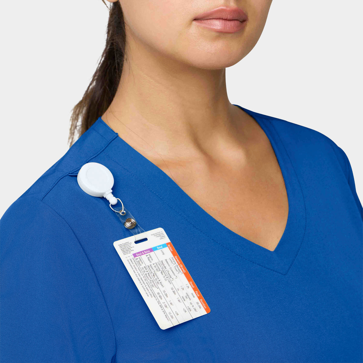 Women's V-Neck Scrub Top
