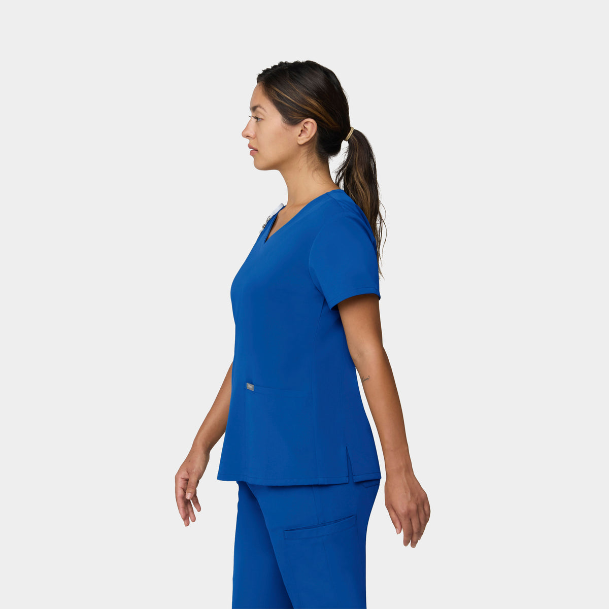 Women's V-Neck Scrub Top