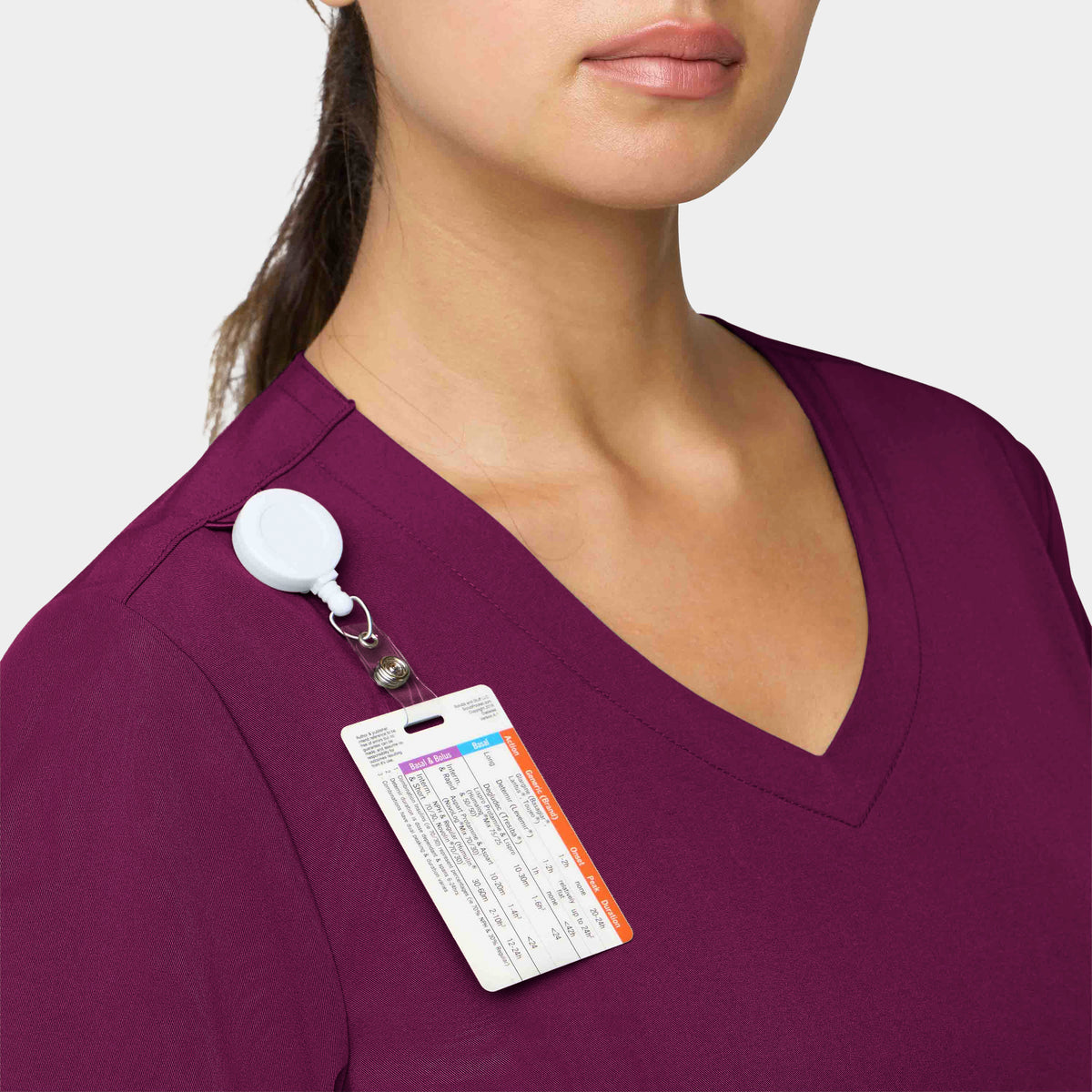 Women's V-Neck Scrub Top