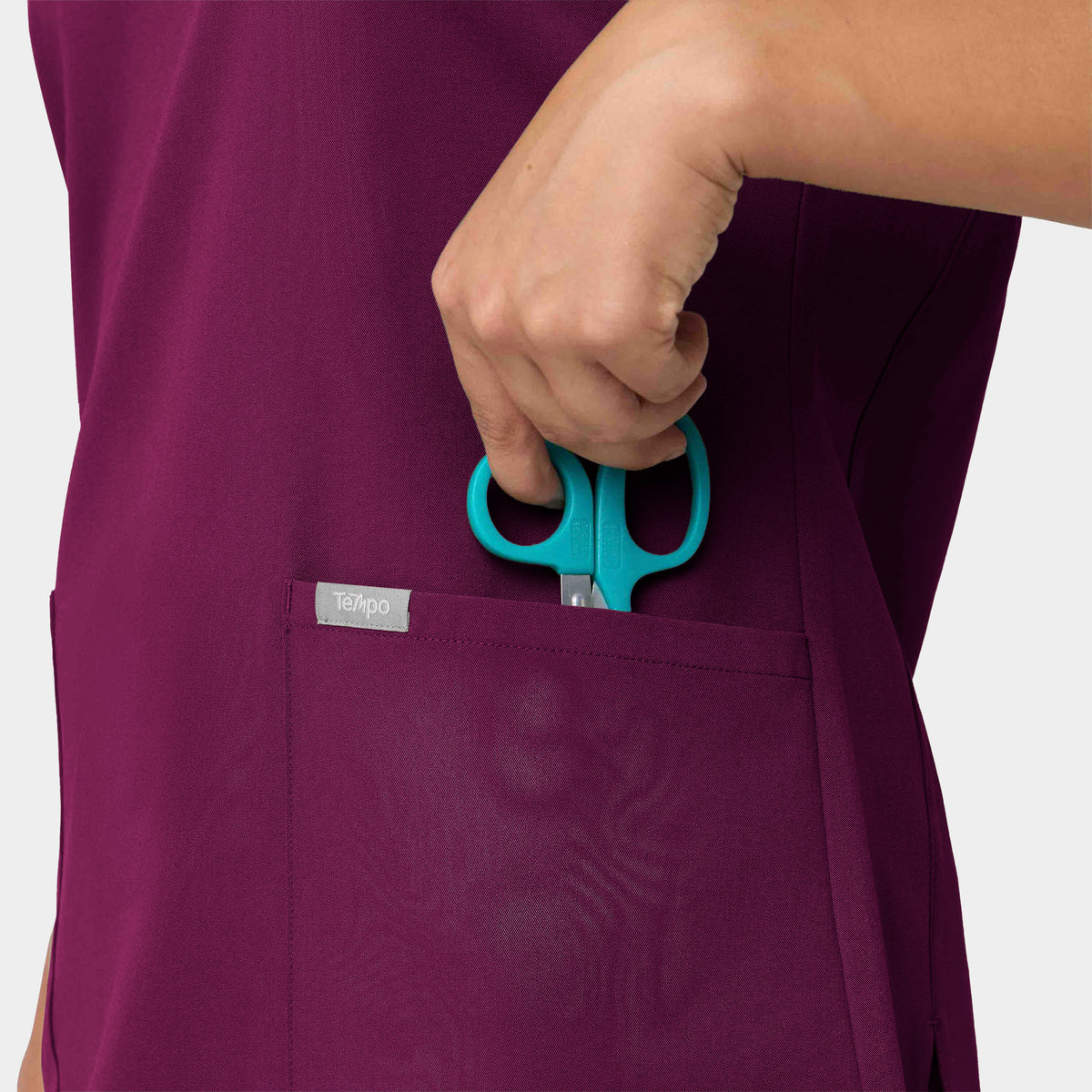 Women's V-Neck Scrub Top