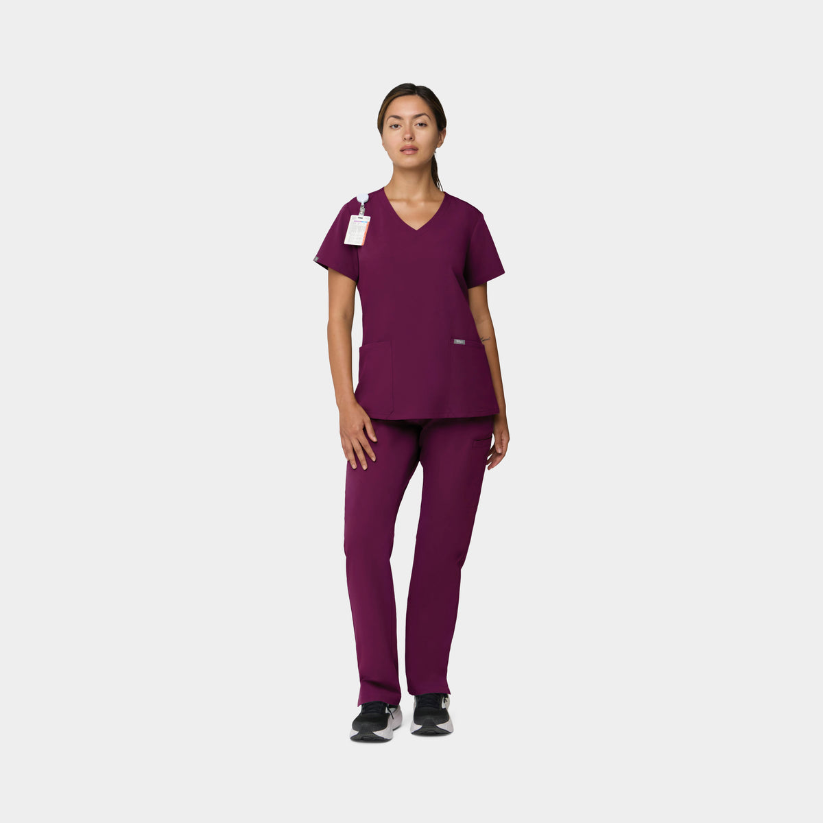 Women's V-Neck Scrub Top