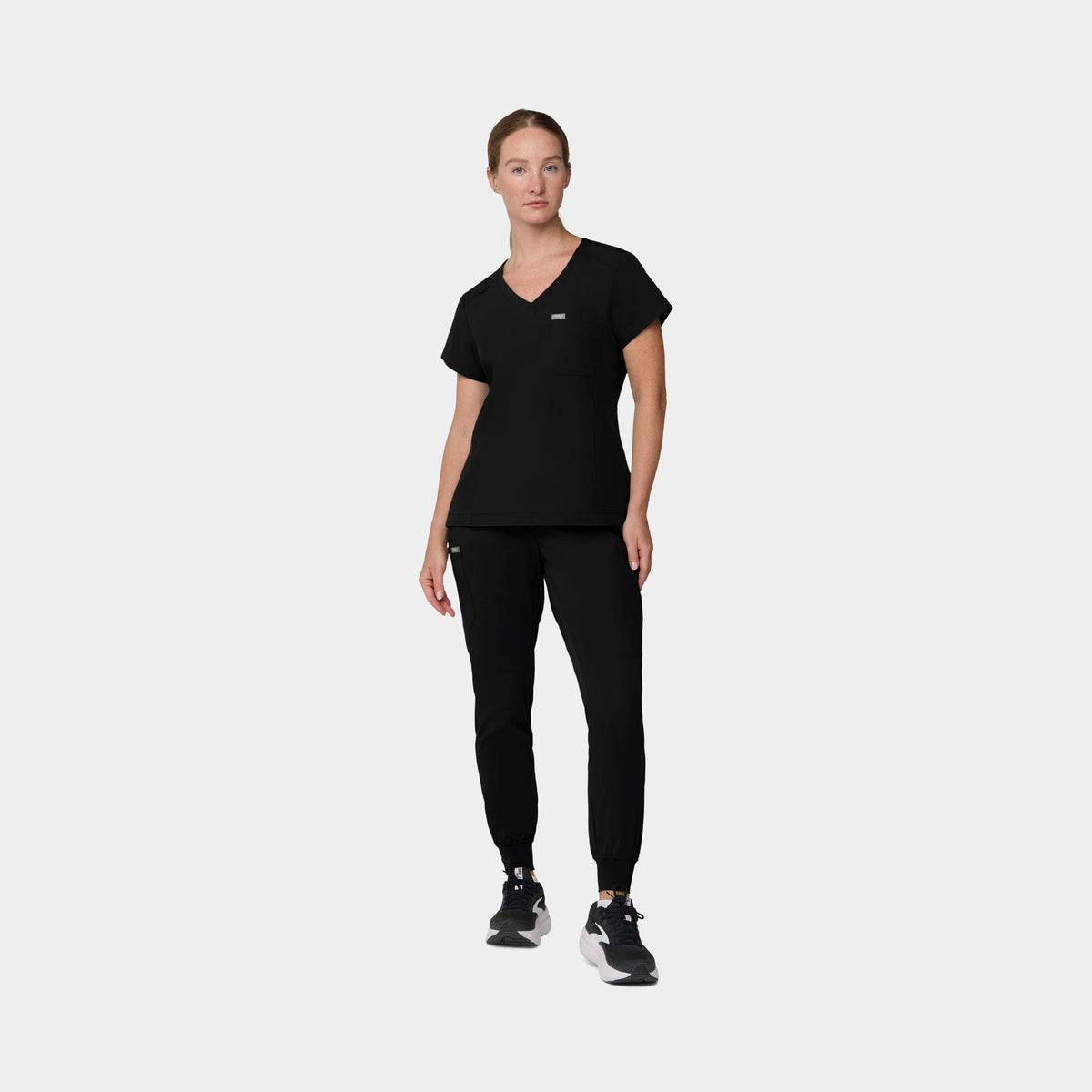 Women's 1-Pocket Hi-Low V-Neck Scrub Top