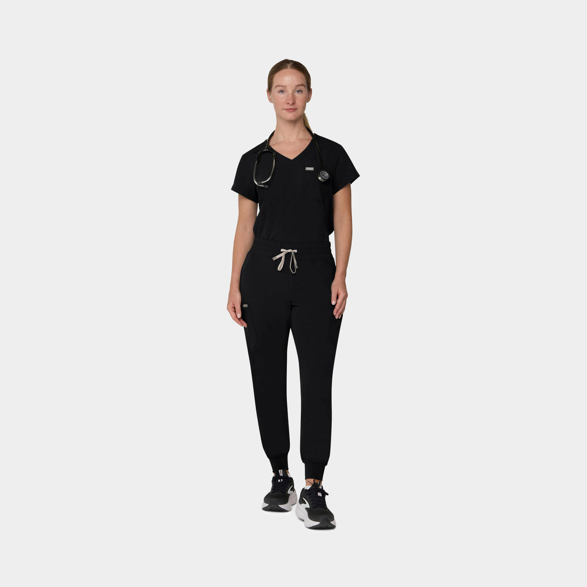 Women's 1-Pocket Hi-Low V-Neck Scrub Top