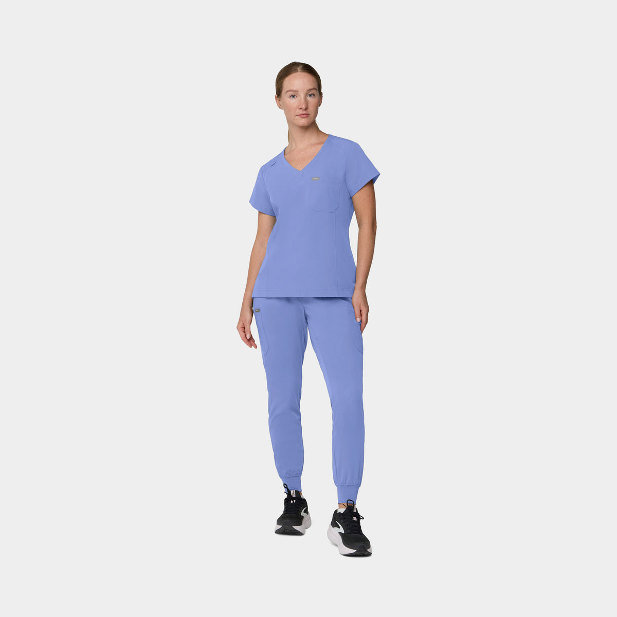 Women's 1-Pocket Hi-Low V-Neck Scrub Top