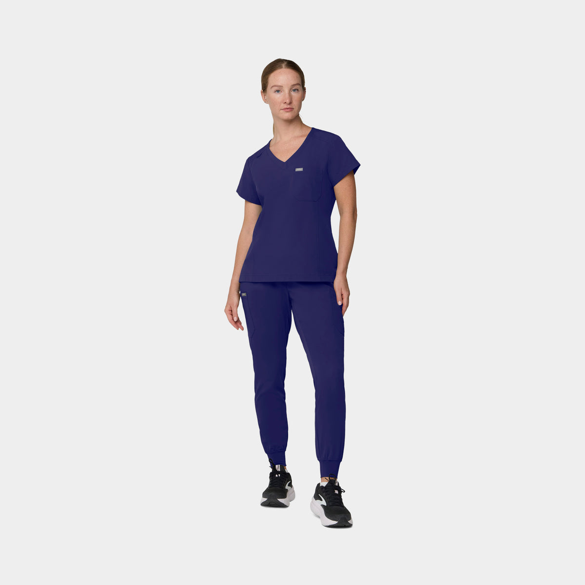 Women's 1-Pocket Hi-Low V-Neck Scrub Top