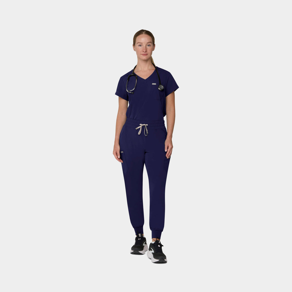 Women's 1-Pocket Hi-Low V-Neck Scrub Top