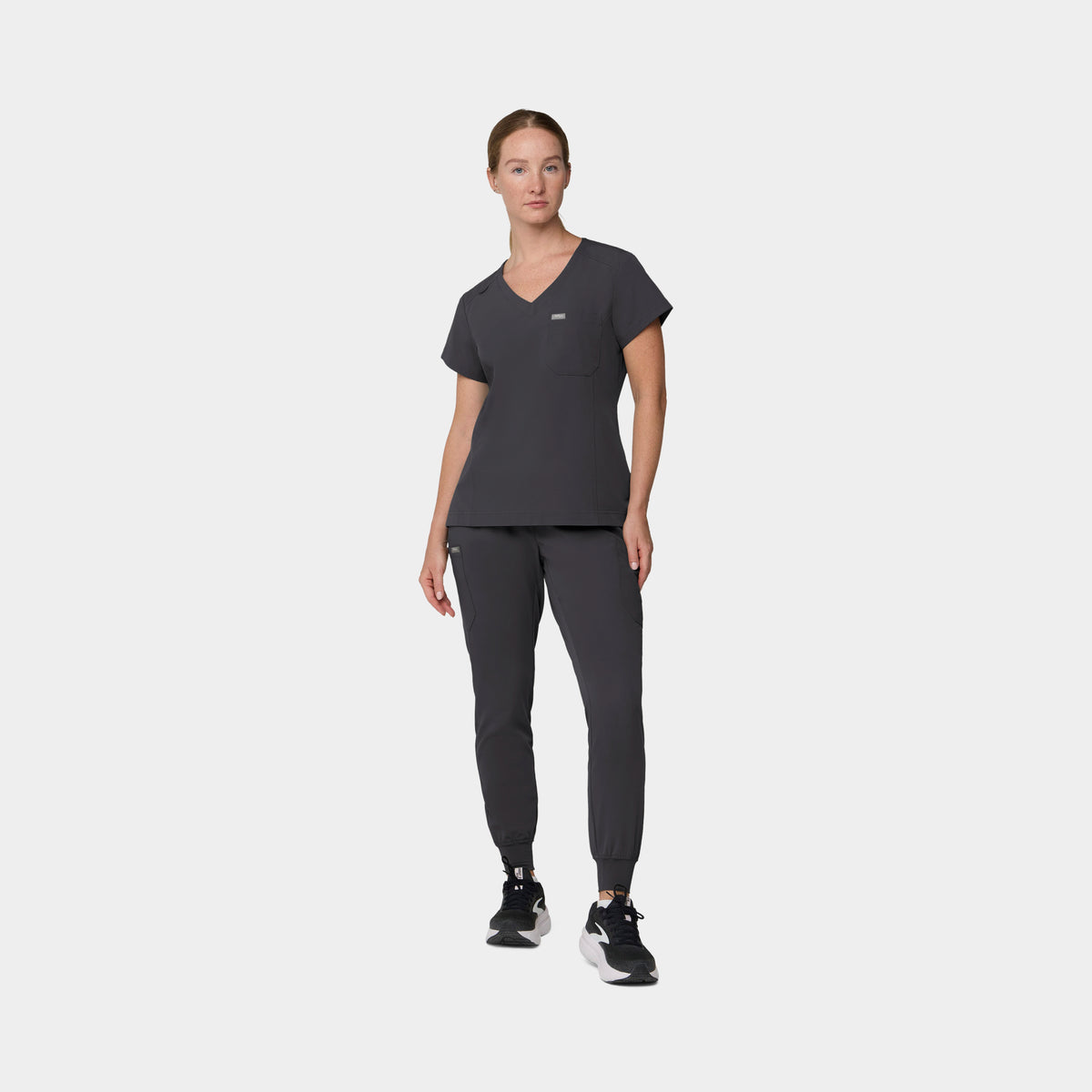 Women's 1-Pocket Hi-Low V-Neck Scrub Top