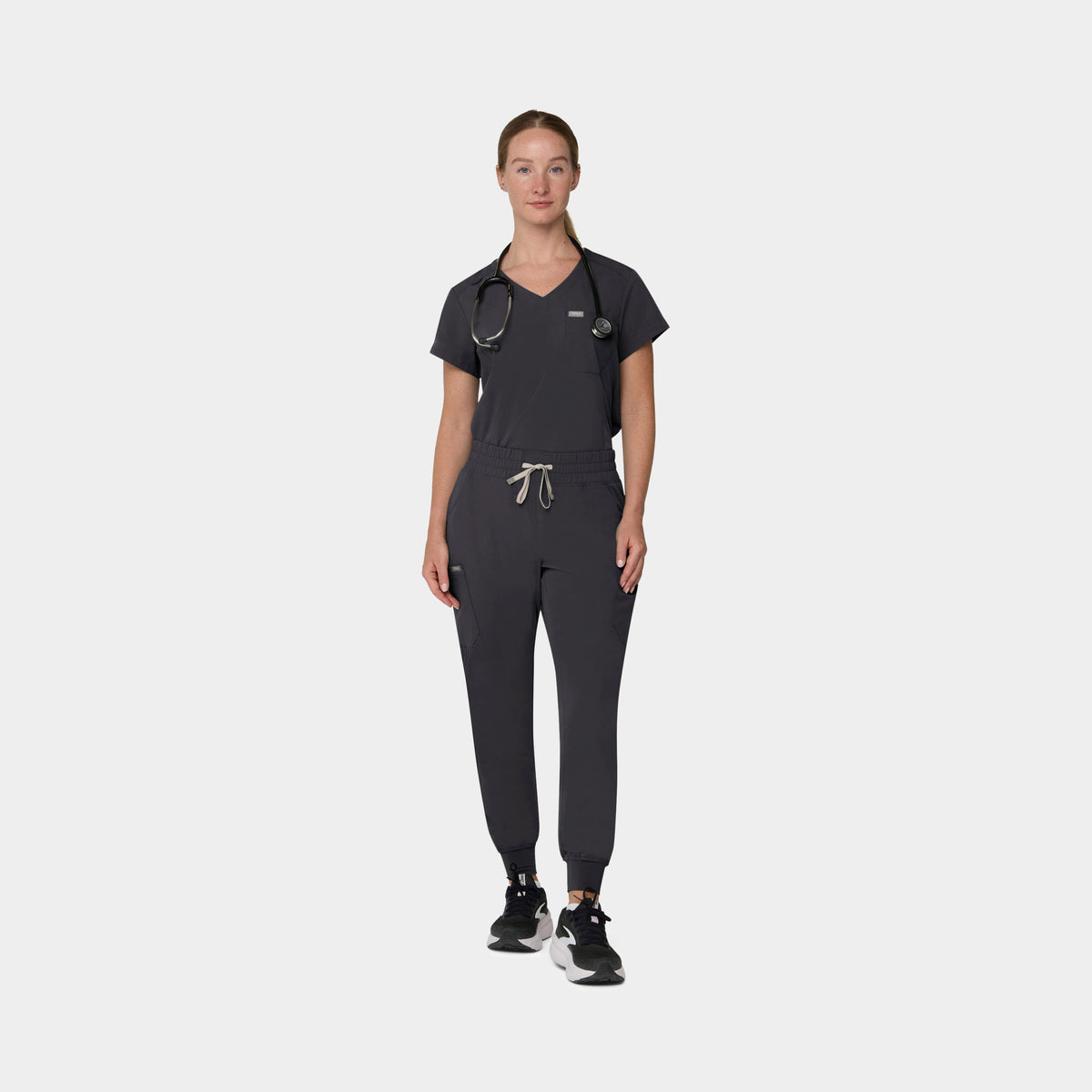 Women's 1-Pocket Hi-Low V-Neck Scrub Top