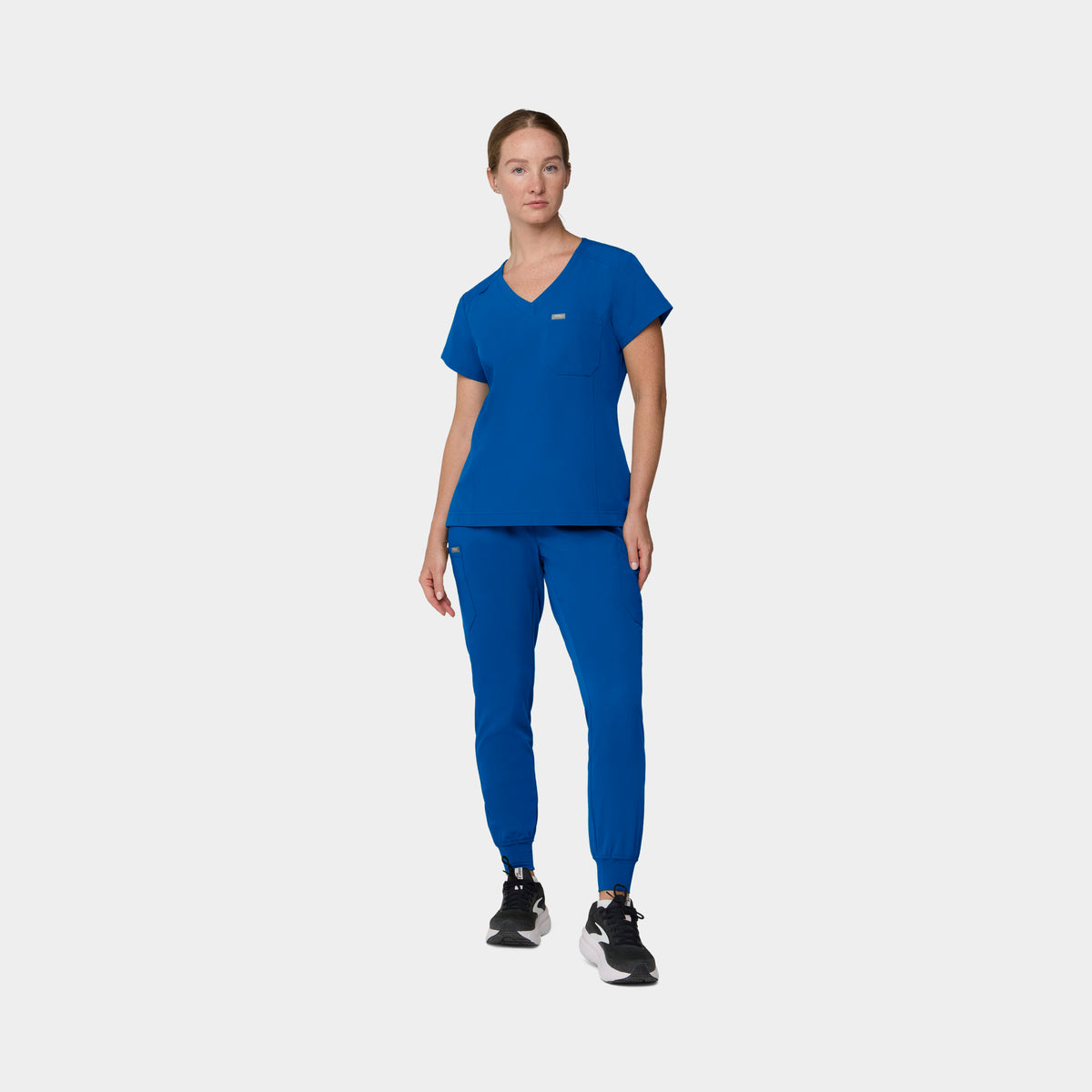 Women's 1-Pocket Hi-Low V-Neck Scrub Top