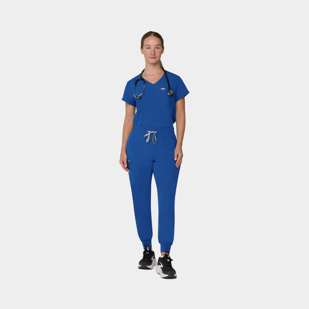 Women's 1-Pocket Hi-Low V-Neck Scrub Top