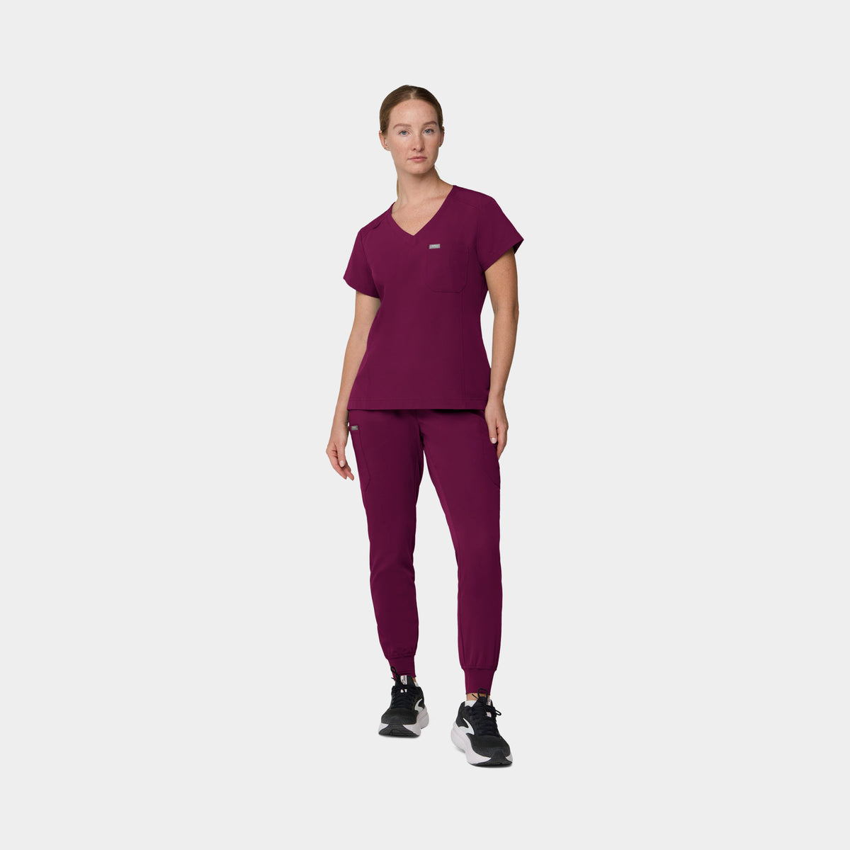 Women's 1-Pocket Hi-Low V-Neck Scrub Top