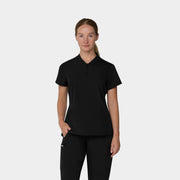 Women's 2-Pocket 1/4-Zip Scrub Top