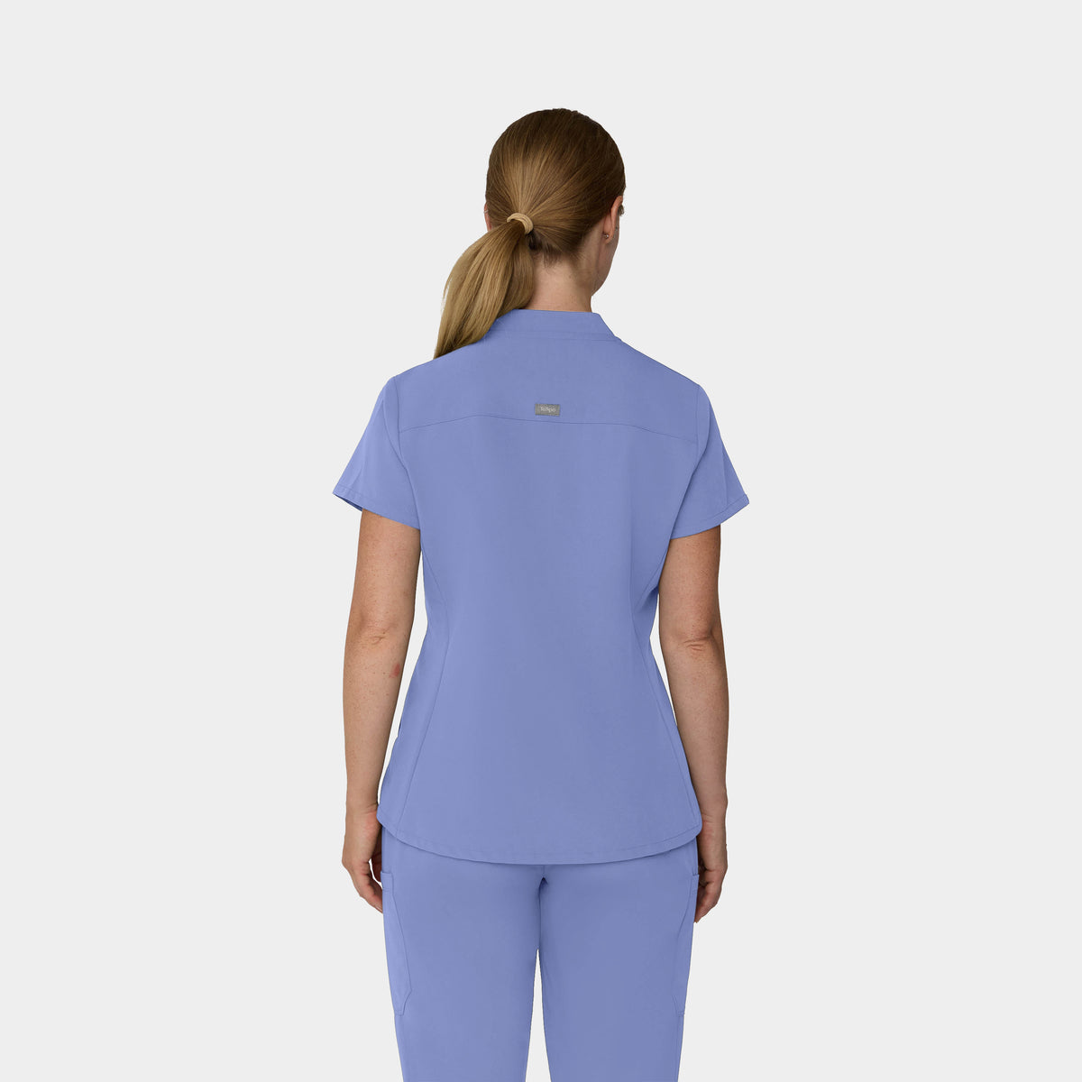 Women's 2-Pocket 1/4-Zip Scrub Top