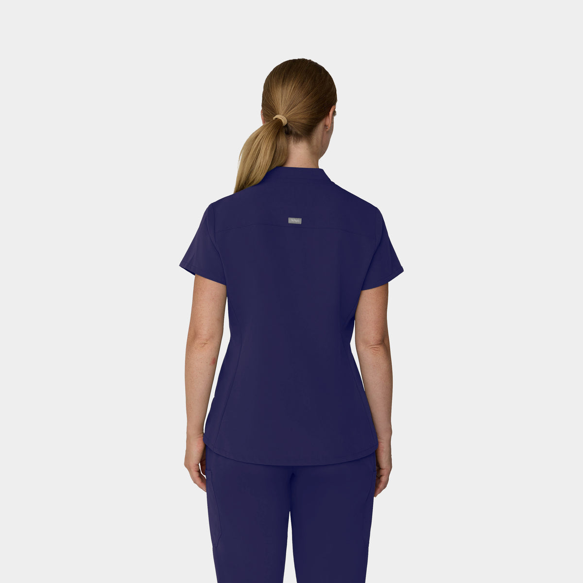 Women's 2-Pocket 1/4-Zip Scrub Top