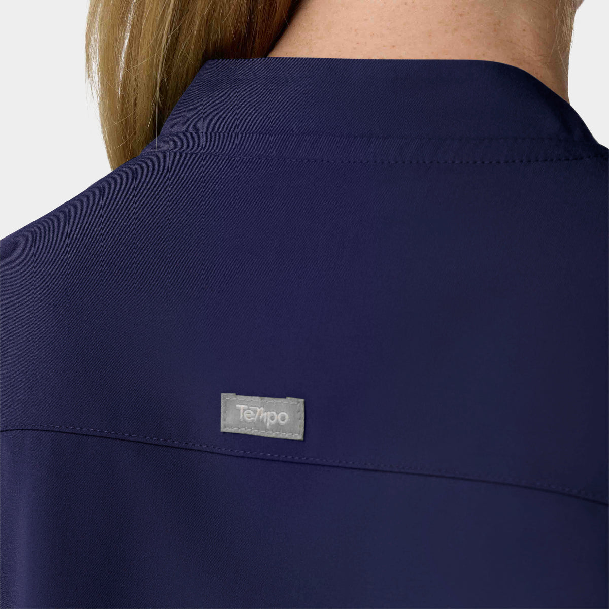 Women's 2-Pocket 1/4-Zip Scrub Top