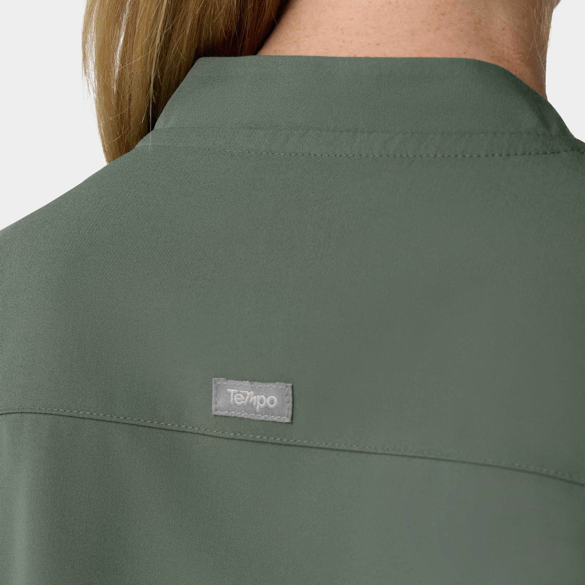 Women's 2-Pocket 1/4-Zip Scrub Top