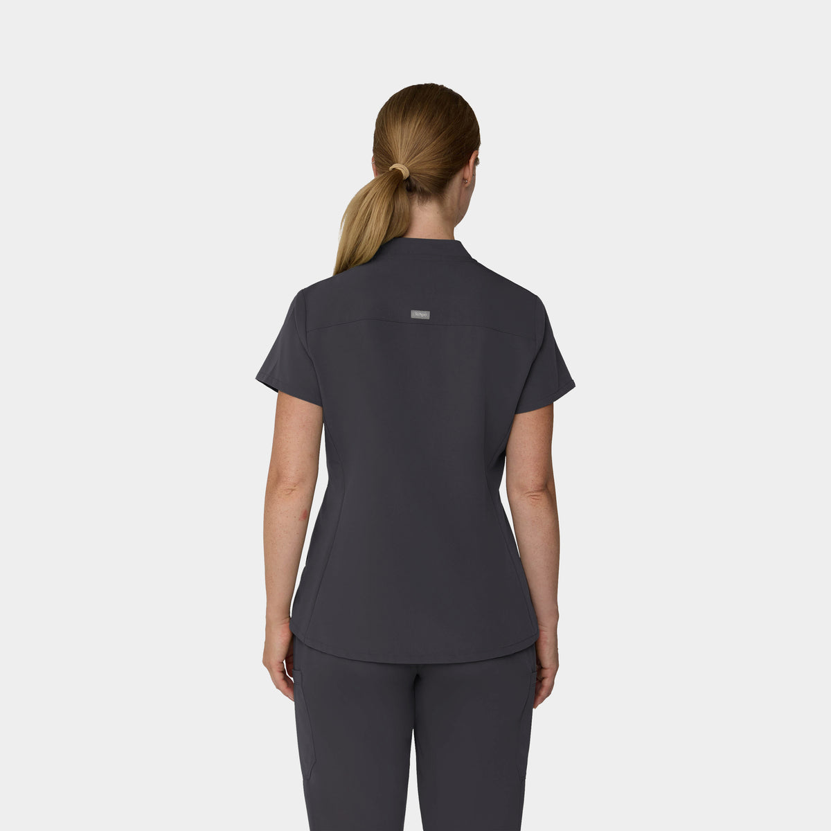 Women's 2-Pocket 1/4-Zip Scrub Top