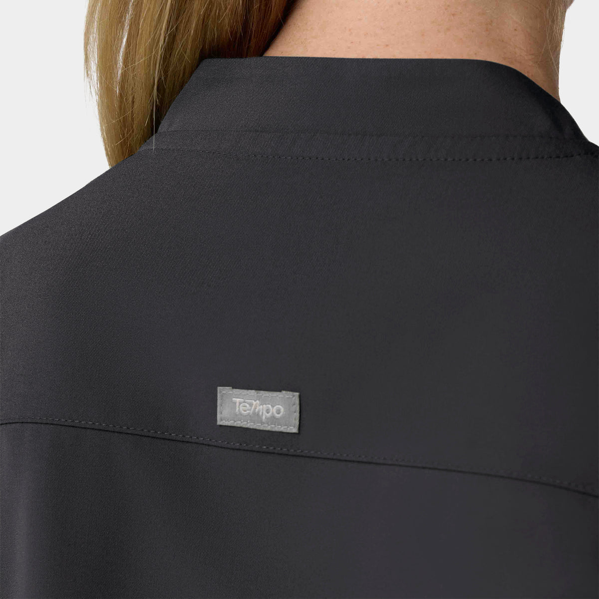 Women's 2-Pocket 1/4-Zip Scrub Top