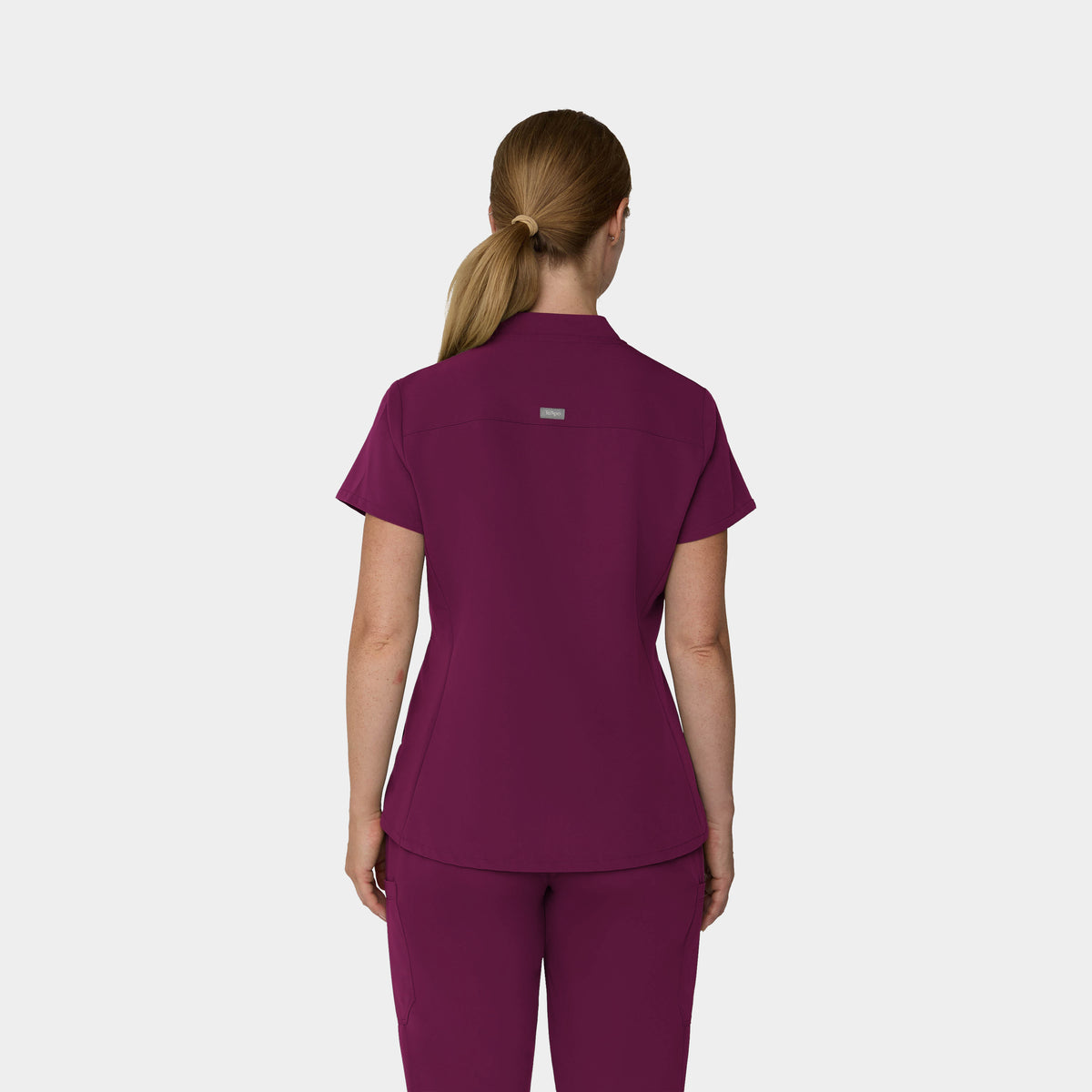 Women's 2-Pocket 1/4-Zip Scrub Top
