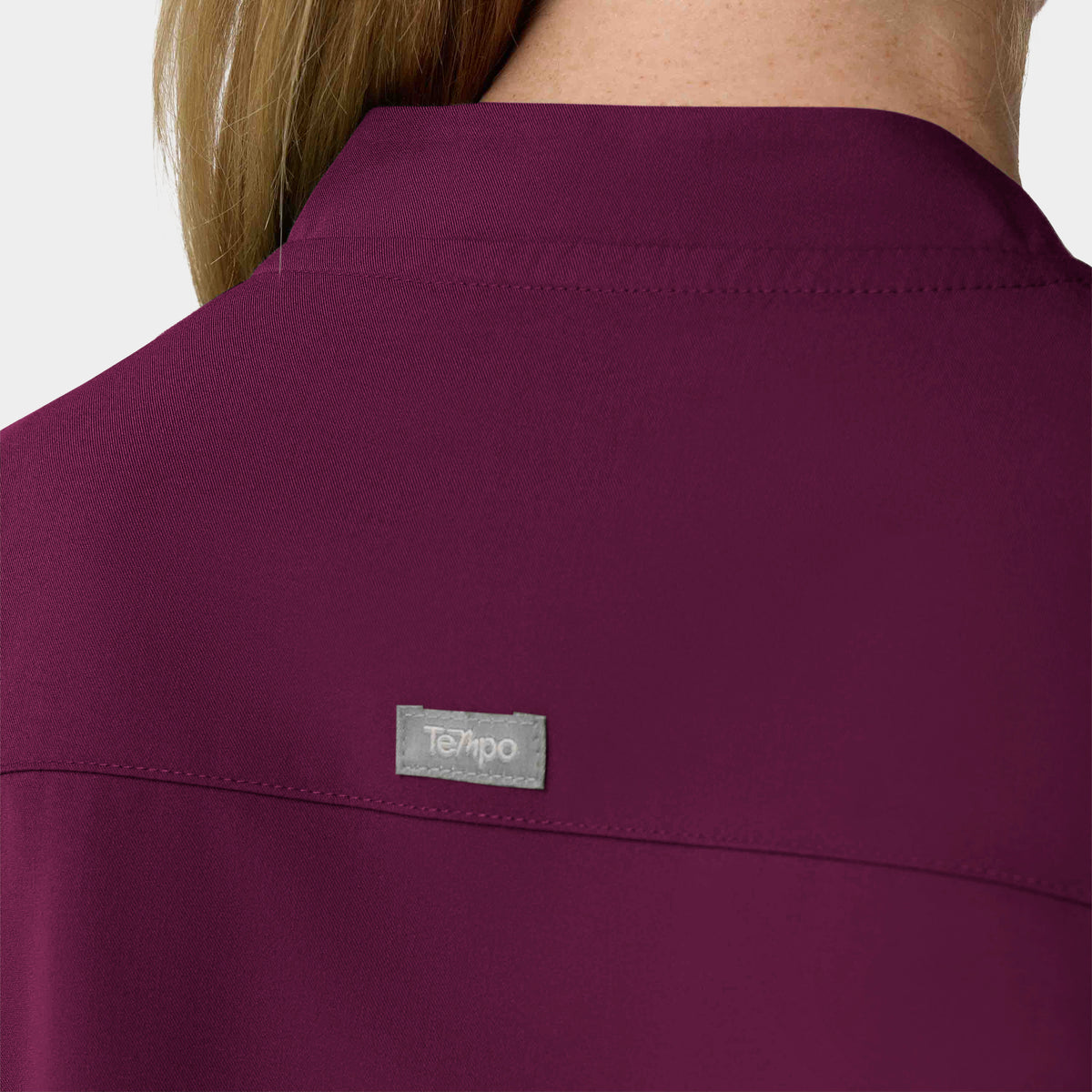 Women's 2-Pocket 1/4-Zip Scrub Top