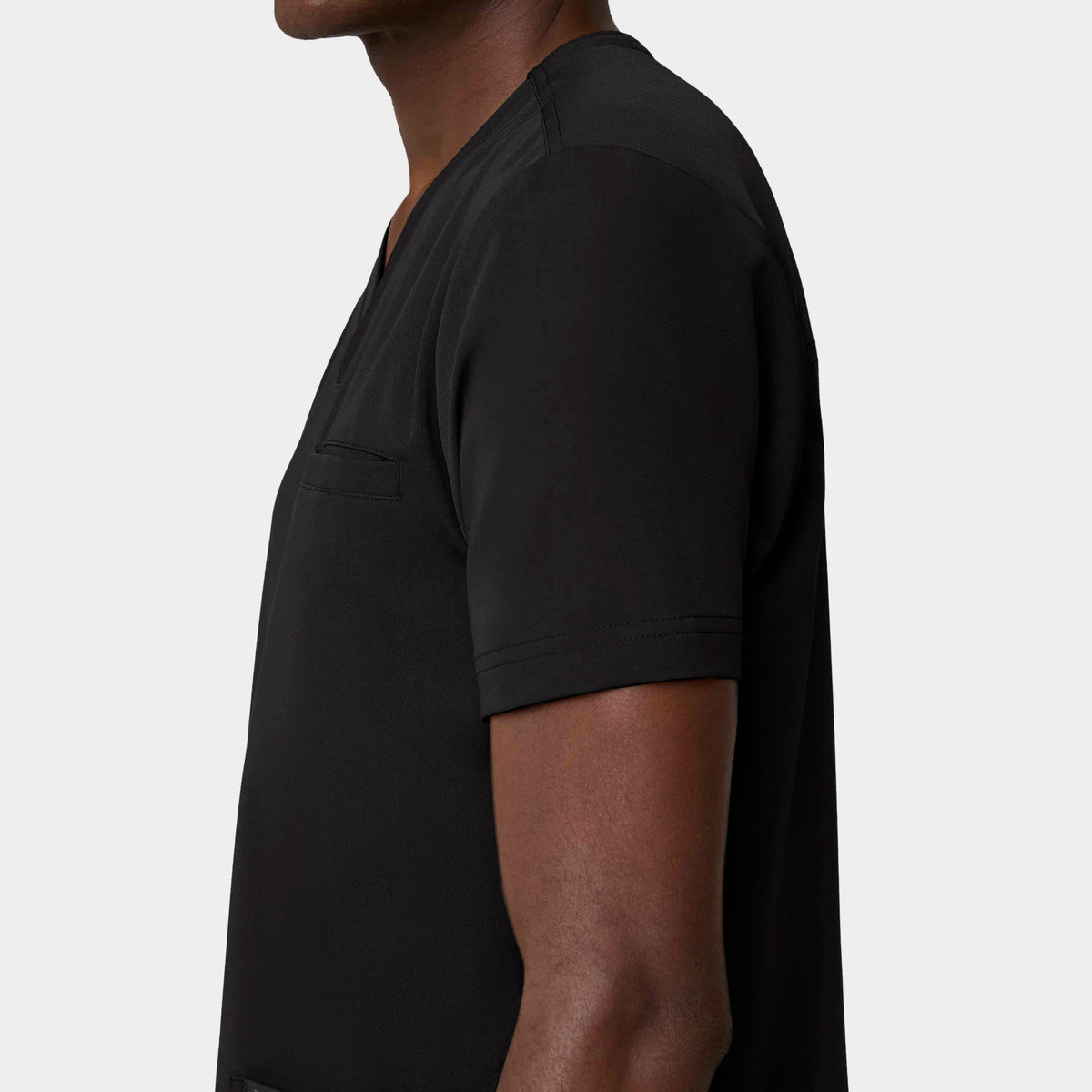 Men's 3-Pocket V-Neck Scrub Top