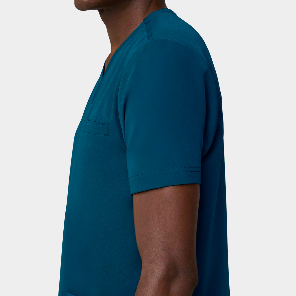 Men's 3-Pocket V-Neck Scrub Top