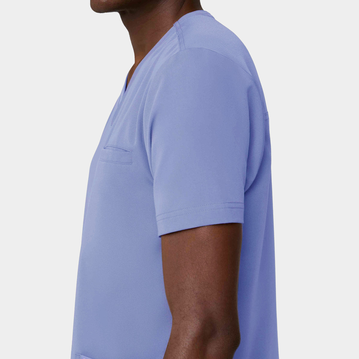Men's 3-Pocket V-Neck Scrub Top