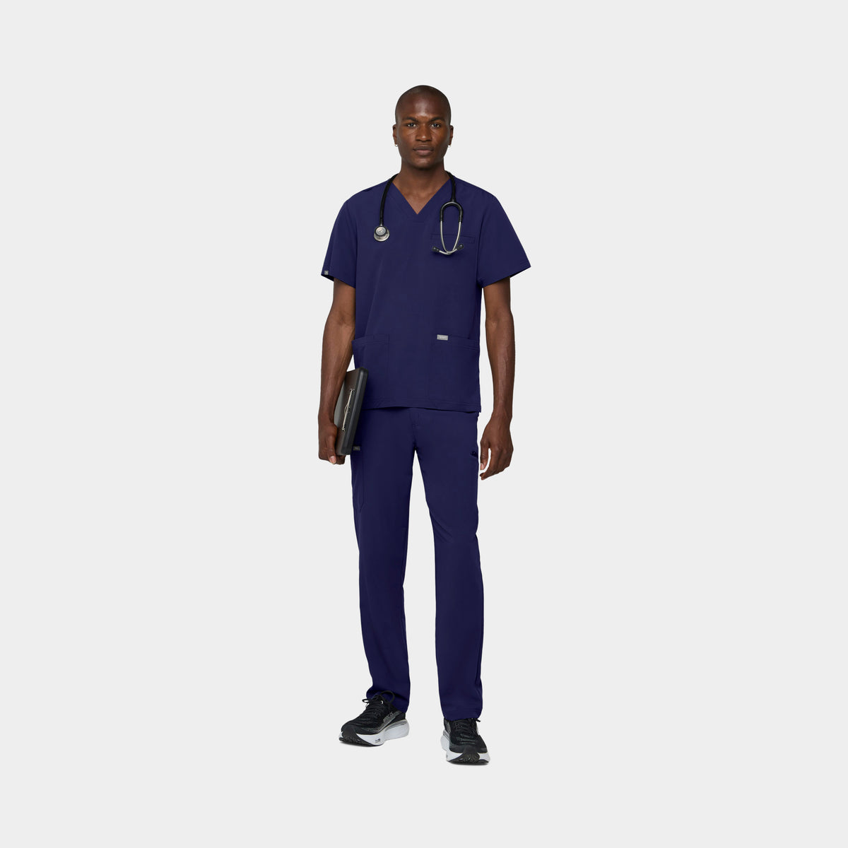 Men's 3-Pocket V-Neck Scrub Top