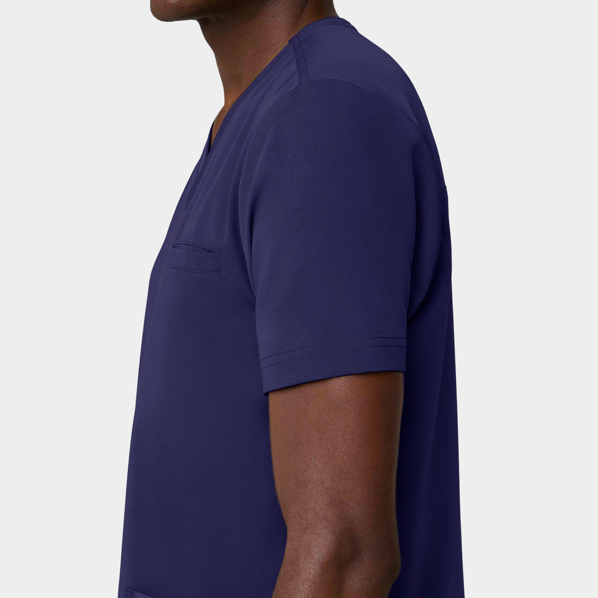 Men's 3-Pocket V-Neck Scrub Top