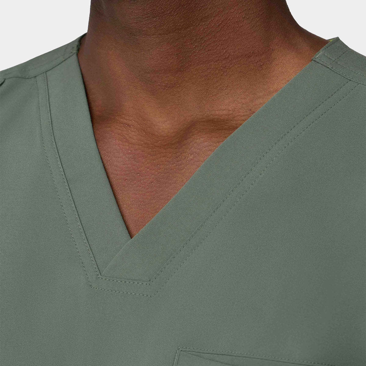 Men's 3-Pocket V-Neck Scrub Top