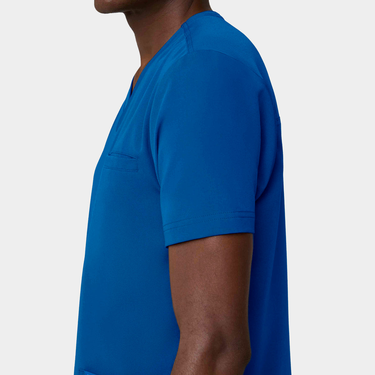 Men's 3-Pocket V-Neck Scrub Top