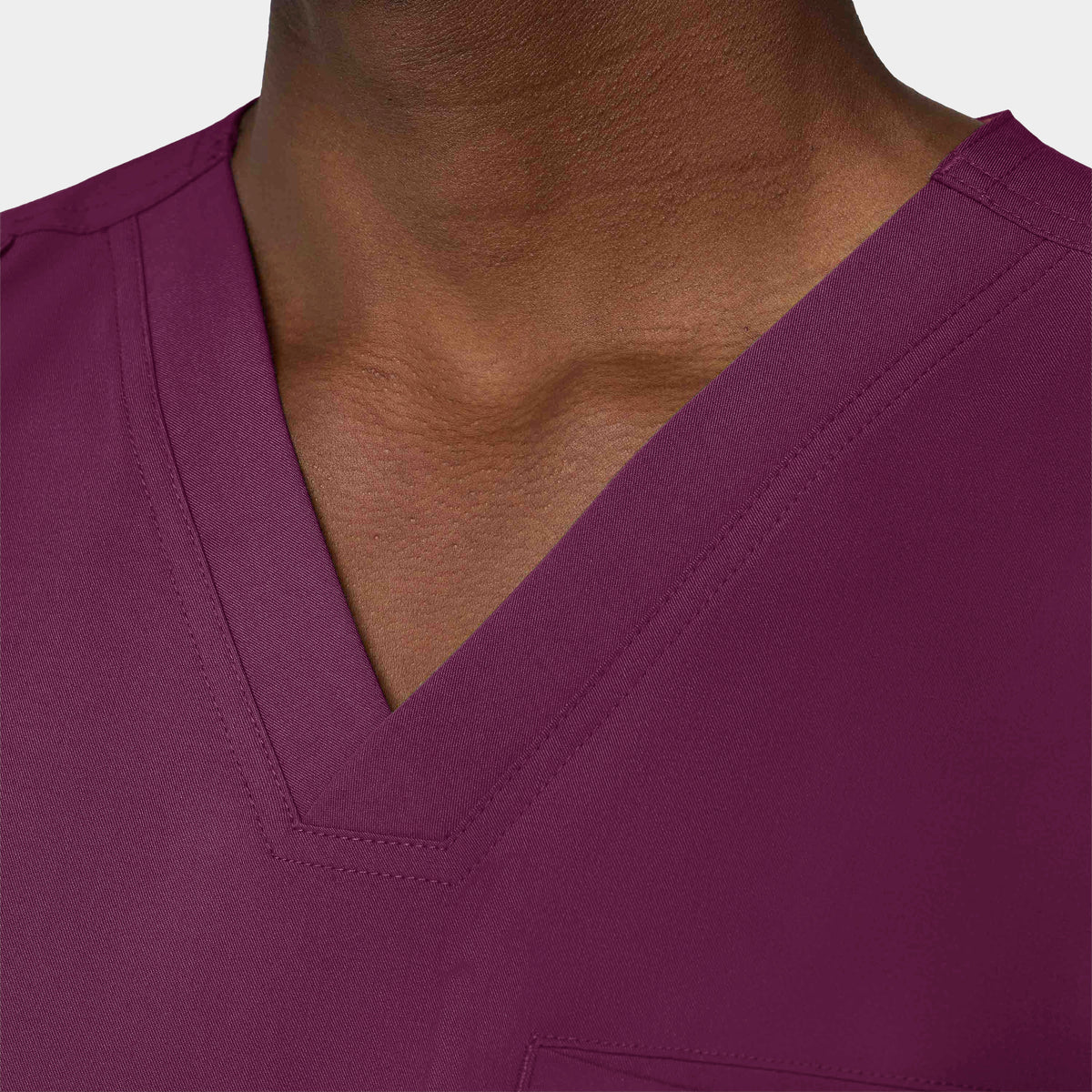 Men's 3-Pocket V-Neck Scrub Top