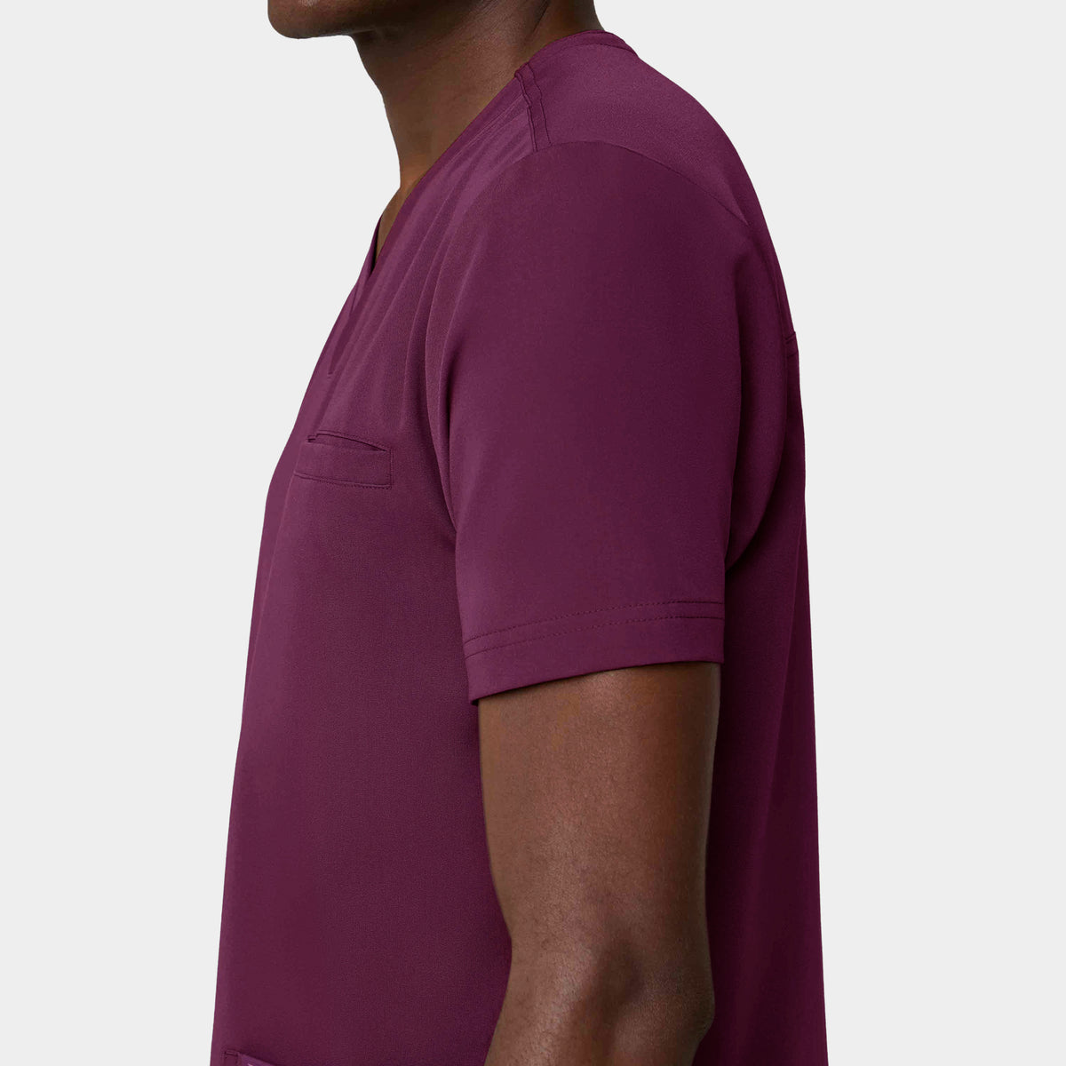 Men's 3-Pocket V-Neck Scrub Top
