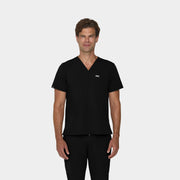 Men's Tuckable 1-Pocket V-Neck Scrub Top