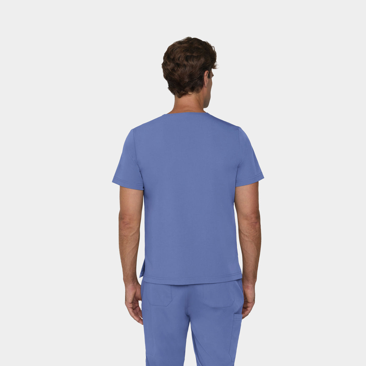 Men's Tuckable 1-Pocket V-Neck Scrub Top