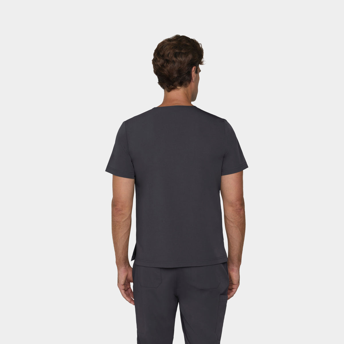 Men's Tuckable 1-Pocket V-Neck Scrub Top