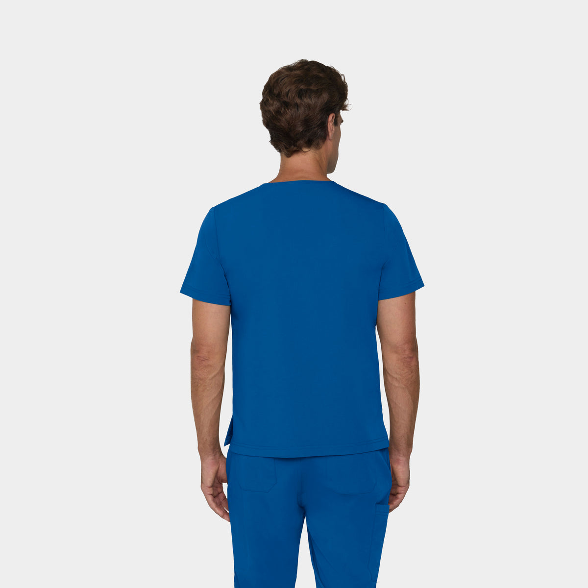 Men's Tuckable 1-Pocket V-Neck Scrub Top