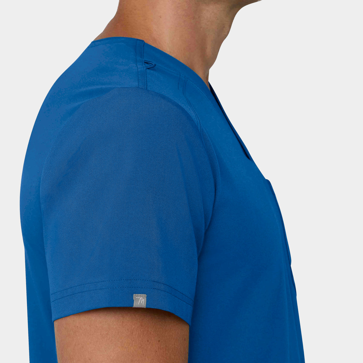 Men's Tuckable 1-Pocket V-Neck Scrub Top