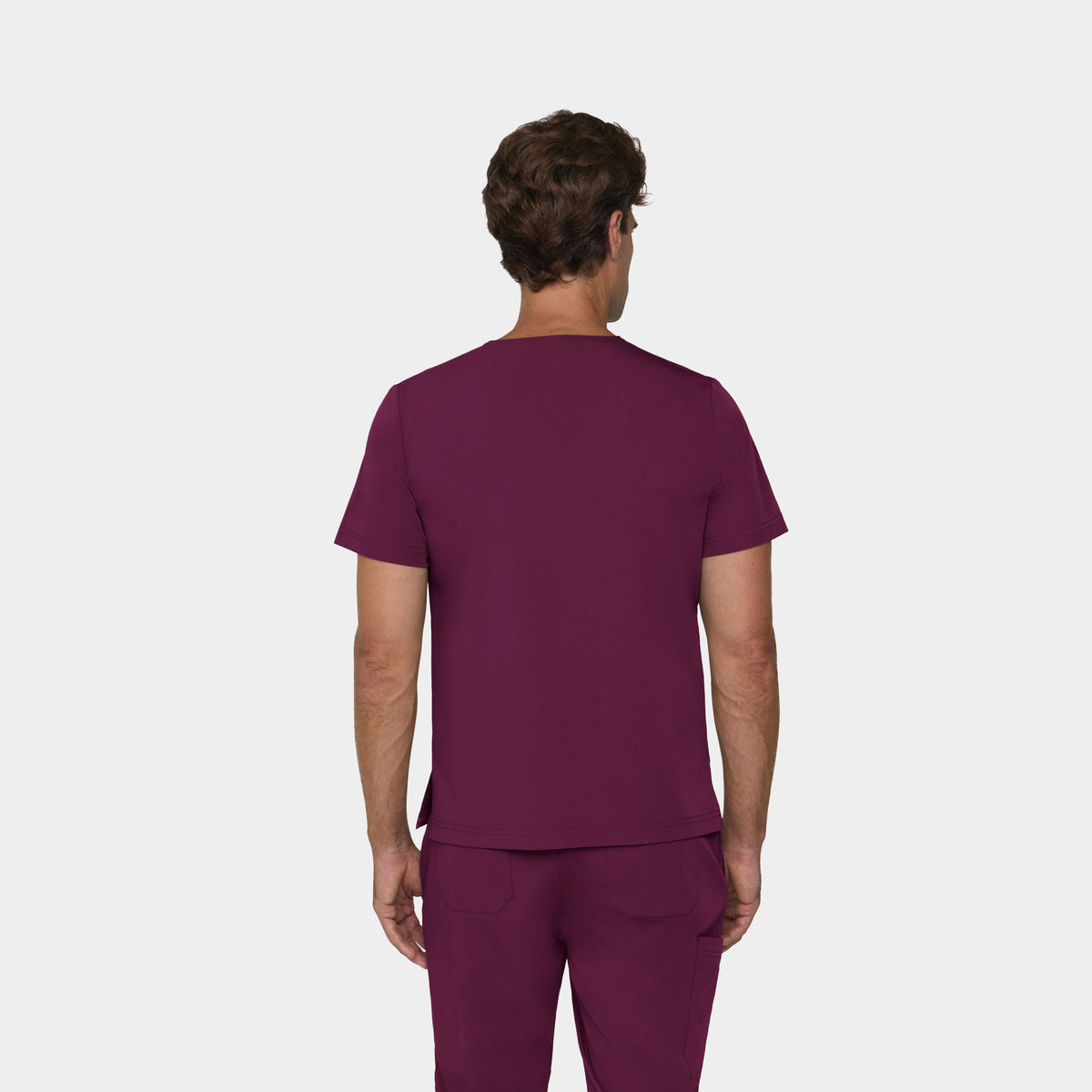 Men's Tuckable 1-Pocket V-Neck Scrub Top