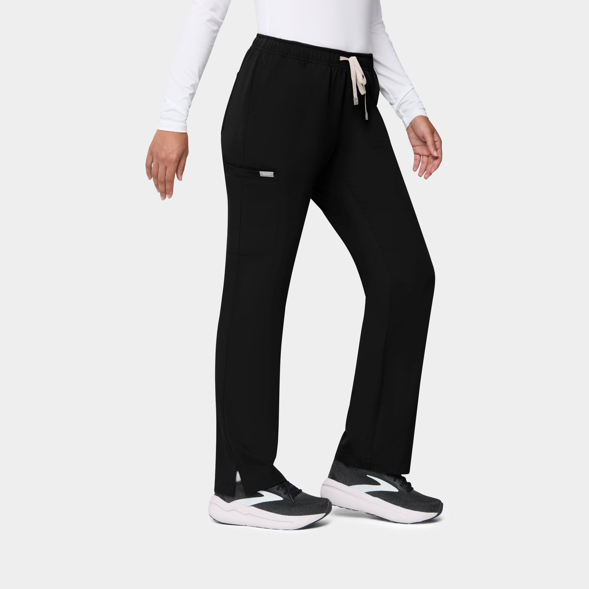 Women's 6-Pocket Straight Leg Scrub Pant