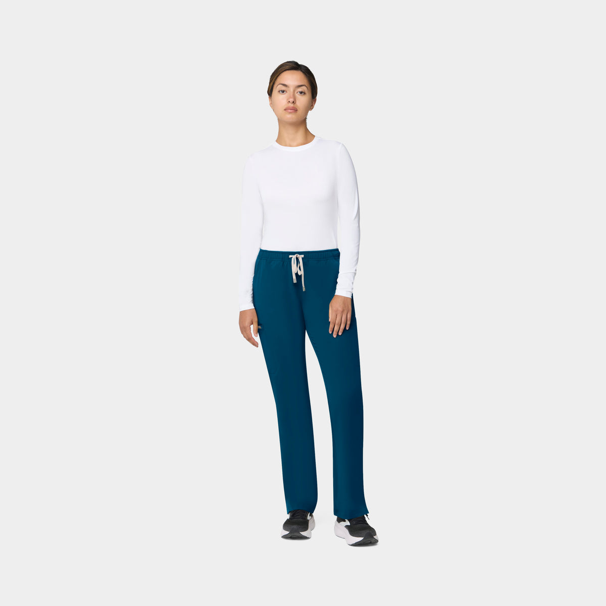 Women's 6-Pocket Straight Leg Scrub Pant