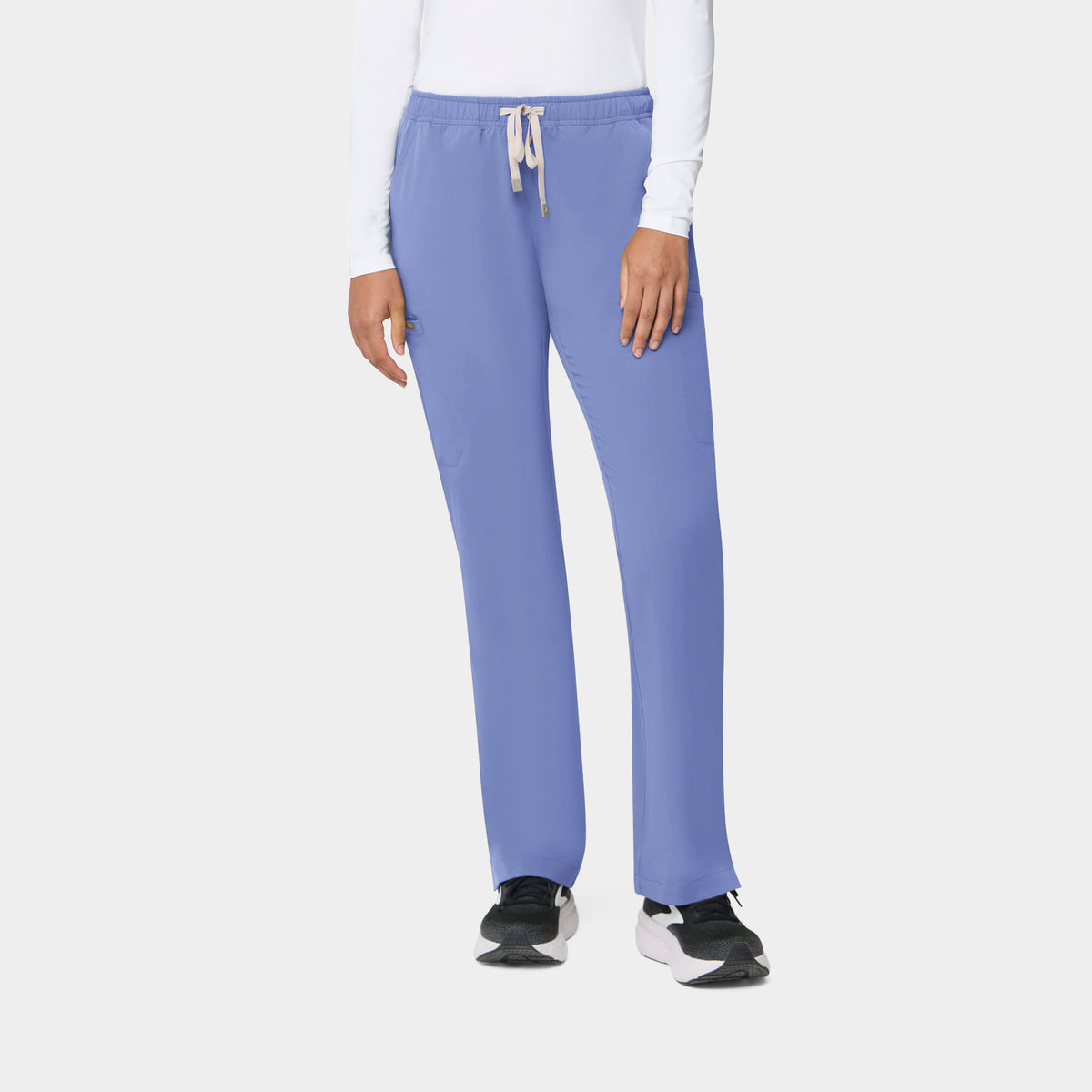Women's 6-Pocket Straight Leg Scrub Pant